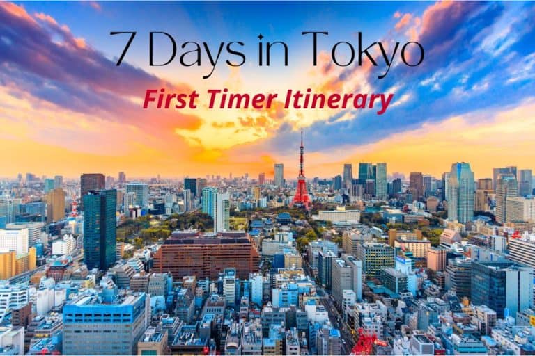 7 Days in Tokyo: First Timer Itinerary