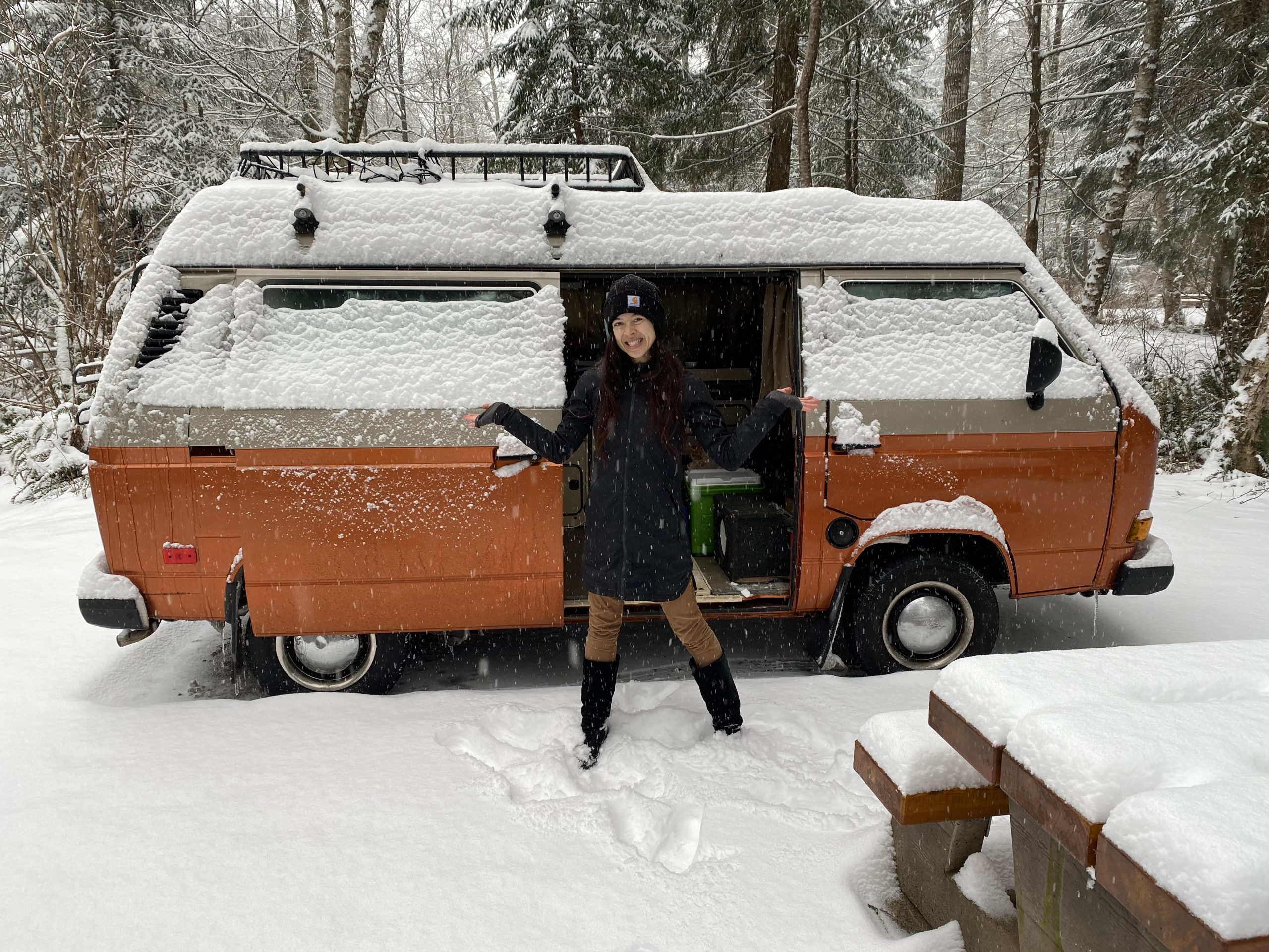 Westfalia van winter adventure