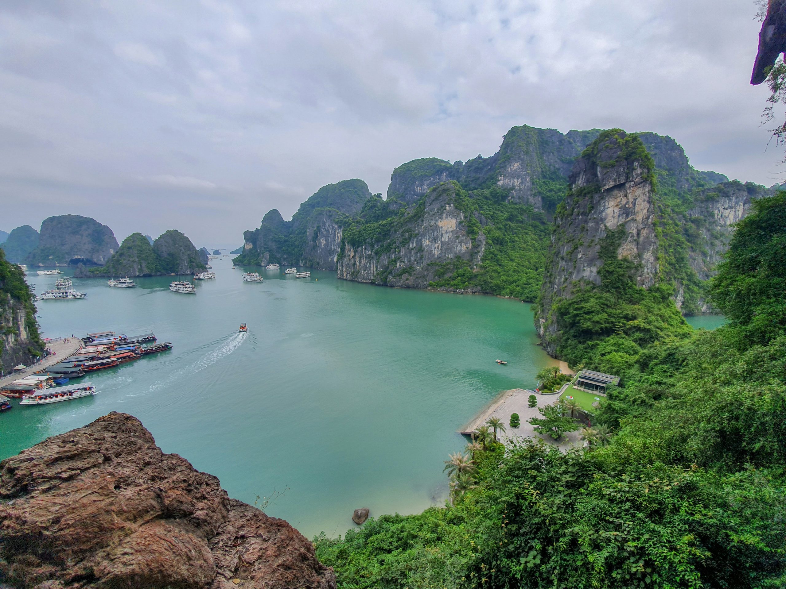 Ha Long Bay Vietnam karst mountains